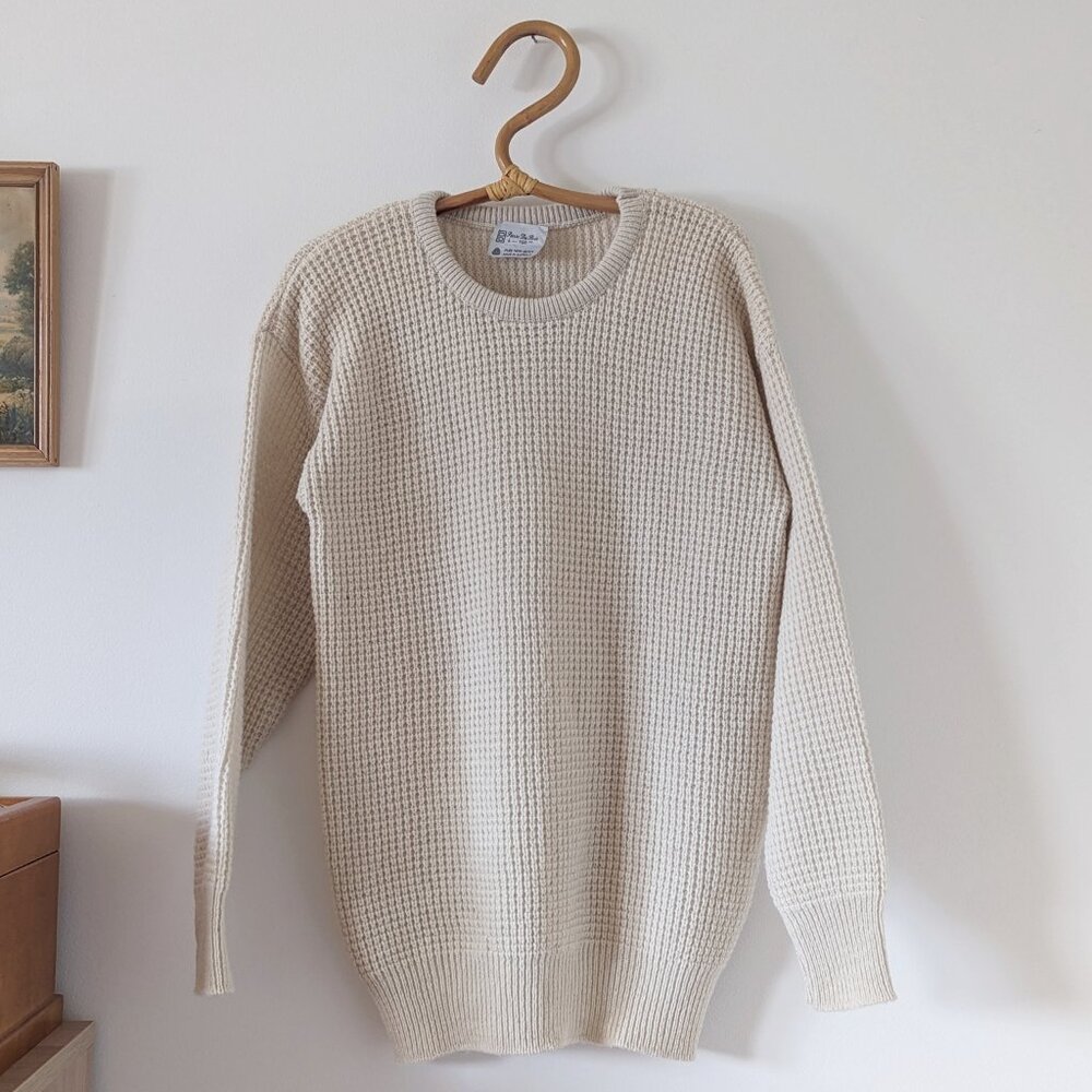 Vintage Pierre Du Bois Pure Wool Sweater